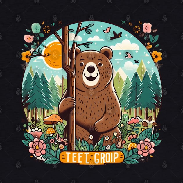 TéTé group happy bear by bestplanetbuyers